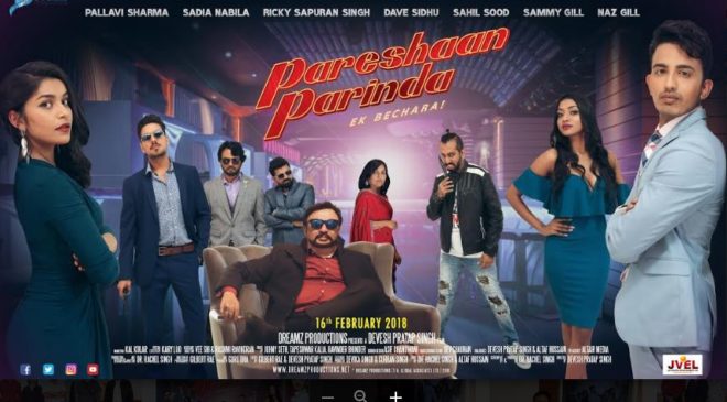 Pareshaan parinda Poster